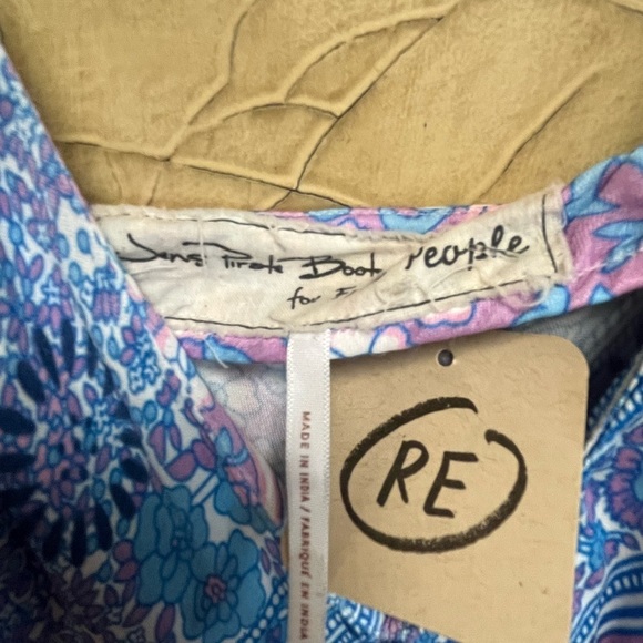 Jens pirate booty free people Fairytale Skinny Dip Maxi Dress small NWT - Picture 10 of 10